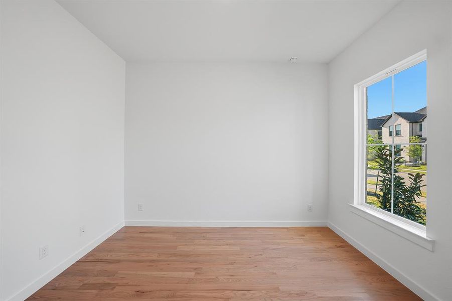 Spacious, unfurnished interior of a new home in Light Farms Brenham - 40' Lots, Celina (Image 22). Spacious, unfurnished interior of a new home in Light Farms Brenham - 40' Lots, Celina (Image 22).