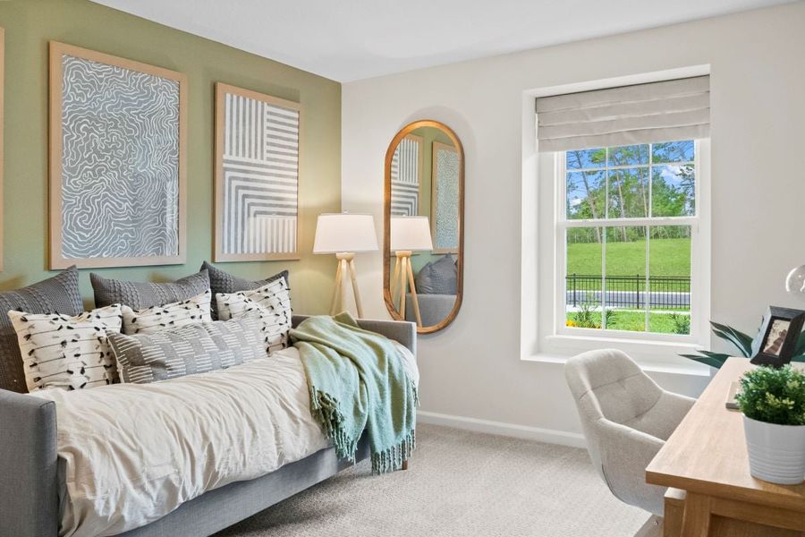 Representative furnished interior of a home built from the 1769 Modeled by KB Home in Sabal Estates, St. Augustine (Image 8).