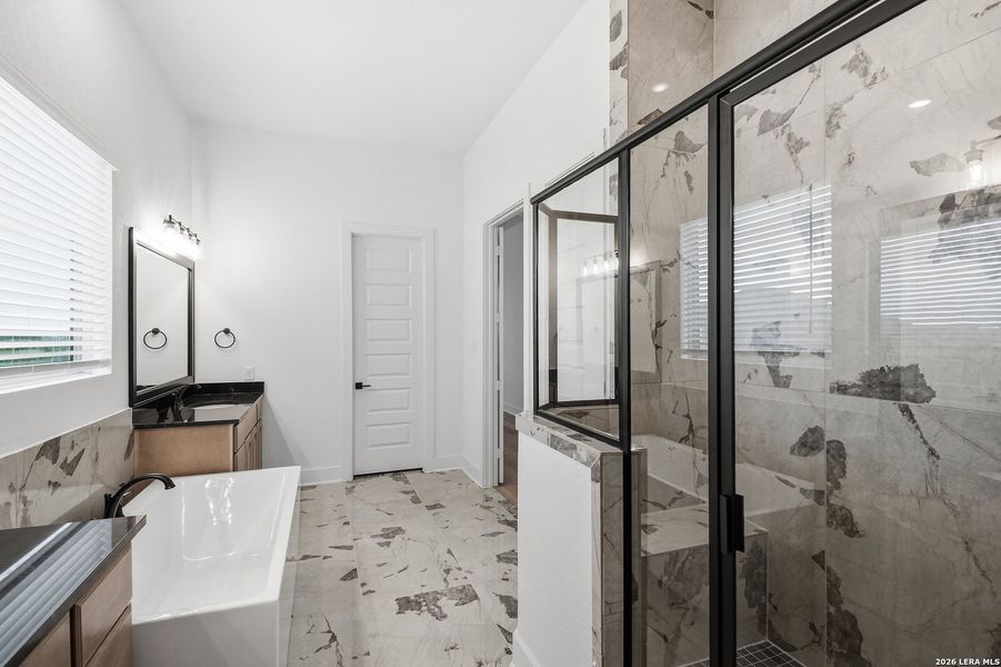 Furnished interior view inside a new home in Prominence Urban, San Antonio (Image 15).