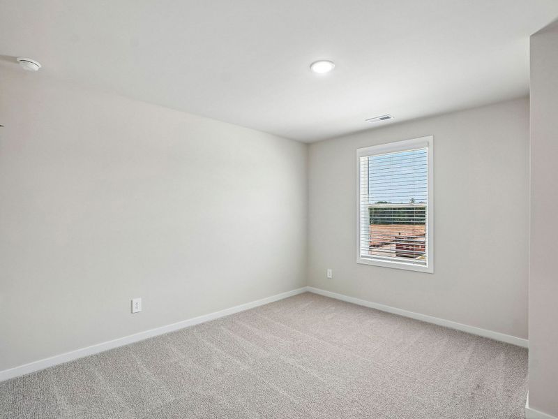 Spacious, unfurnished interior of a new home in The Heritage at Buffaloe Reserve, Raleigh (Image 19). Spacious, unfurnished interior of a new home in The Heritage at Buffaloe Reserve, Raleigh (Image 19).