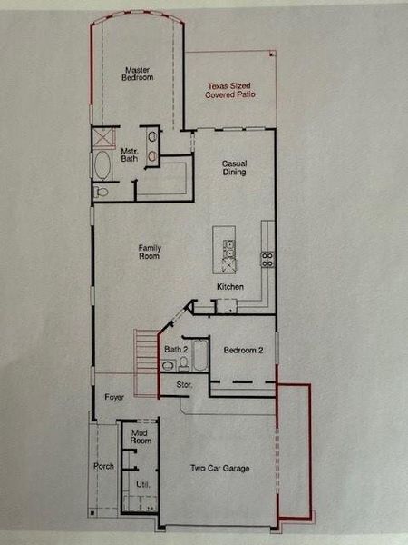 2D floor plan layout of this home in Grand Central Park, Conroe, TX (Image 4). 2D floor plan layout of this home in Grand Central Park, Conroe, TX (Image 4).