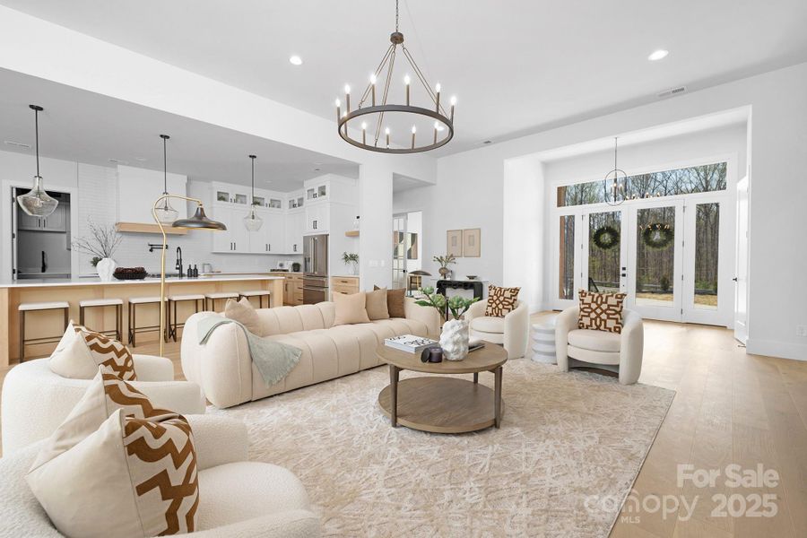 Previous build by NewGen Builders, LLC showing planned design and finishes