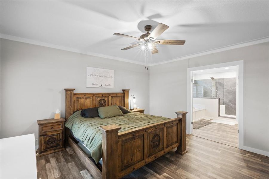 Furnished interior view inside a new home in , Decatur (Image 14).