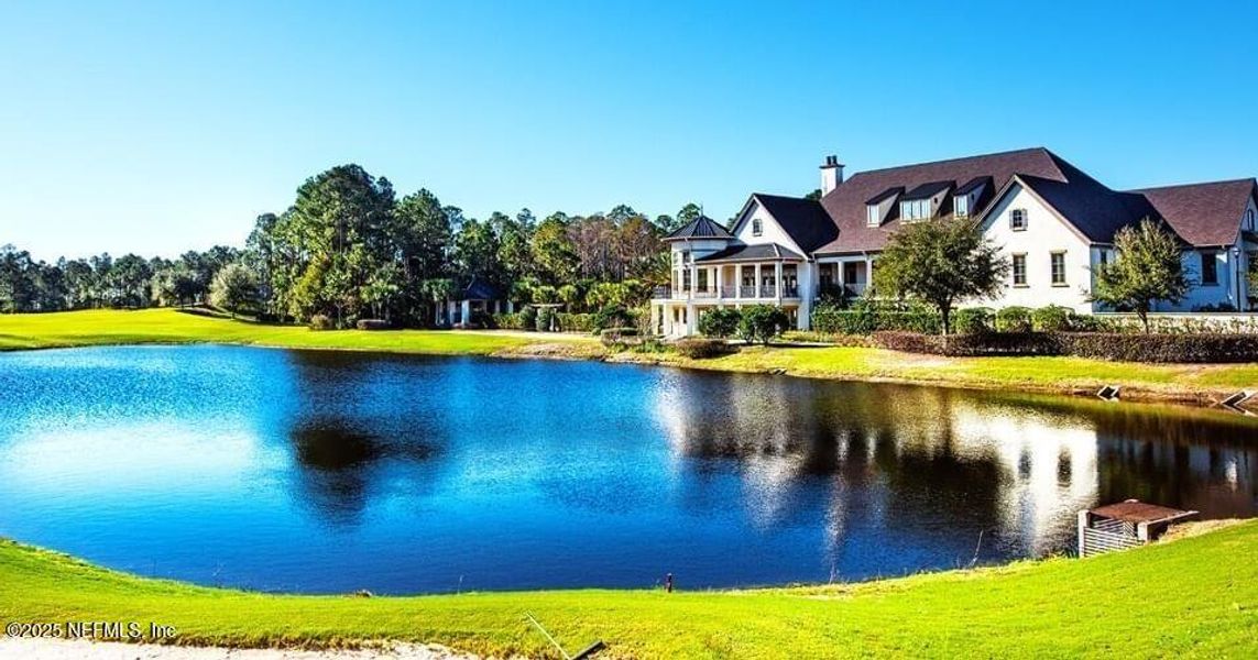 Clubhouse rear view