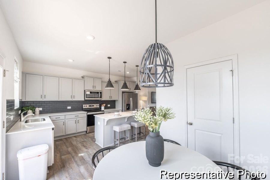 Furnished interior view inside a new home in , Concord (Image 11).