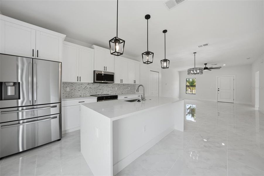 Furnished interior view inside a new home in , Port Charlotte (Image 7).