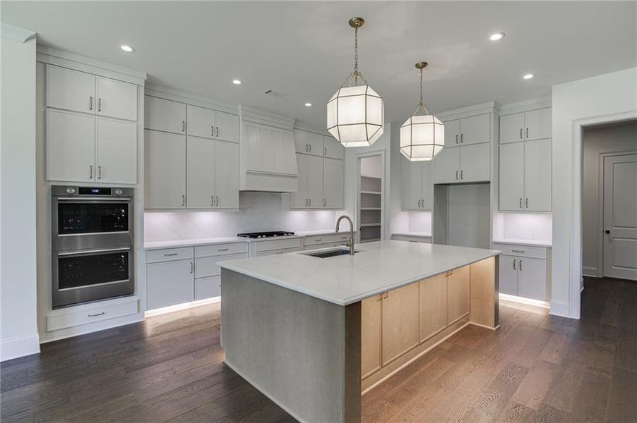 Furnished interior view inside a new home in , Buford (Image 16).