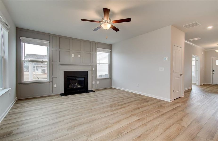 Spacious, unfurnished interior of a new home in Cooper Park, McDonough (Image 19).