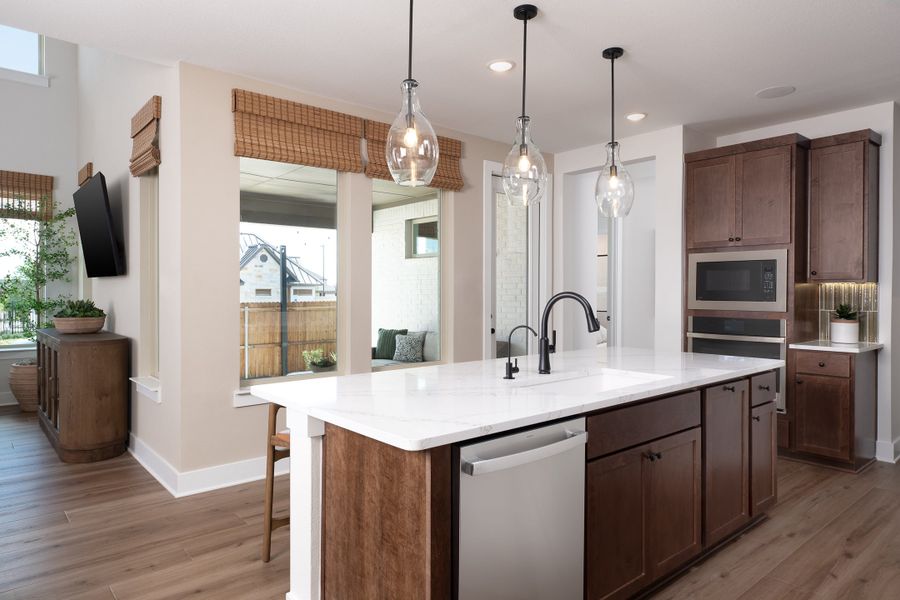 Representative furnished interior of a home built from the Walker by Tri Pointe Homes in Avondale, Fate (Image 7). Representative furnished interior of a home built from the Walker by Tri Pointe Homes in Avondale, Fate (Image 7).