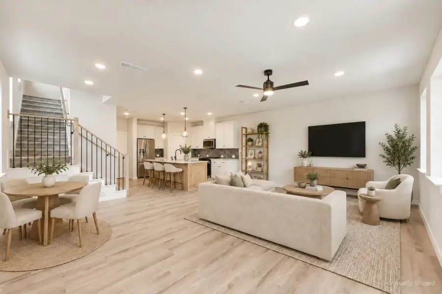 Furnished interior view inside a new home in Ten Mile Creek, Celina (Image 9).