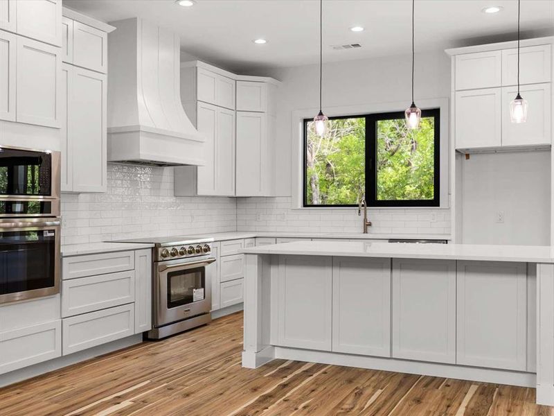 Furnished interior view inside a new home in , Flower Mound (Image 11).