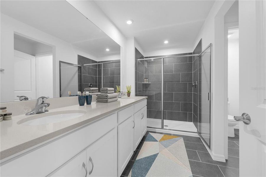 Furnished interior view inside a new home in , Leesburg (Image 18).