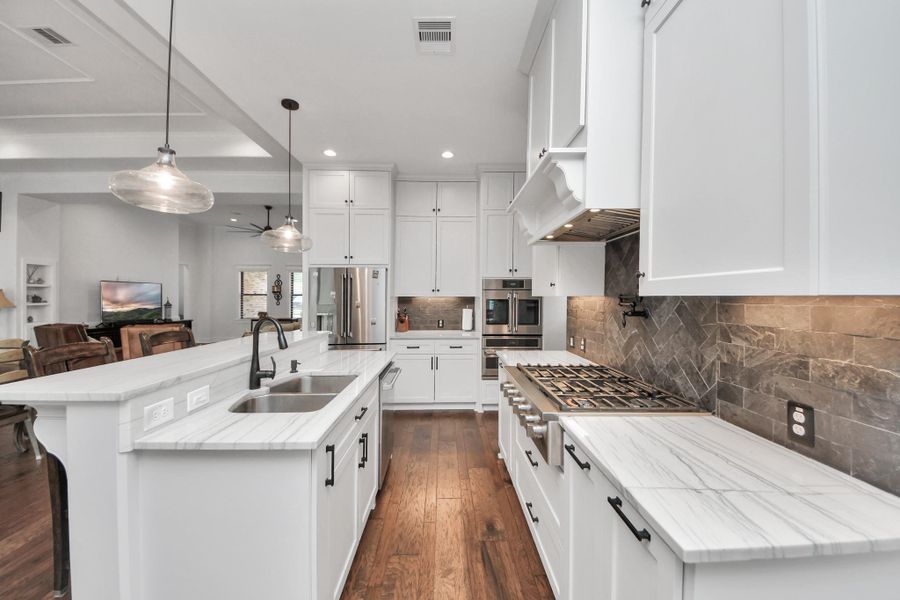 Furnished interior view inside a new home in , Sugar Land (Image 19).
