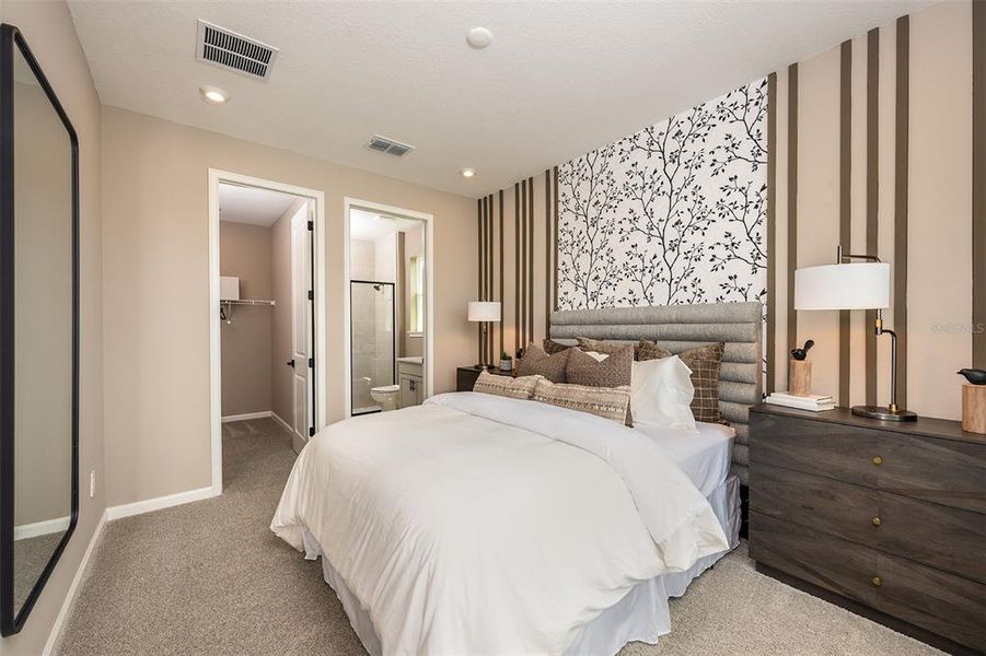 Furnished interior view inside a new home in Pasadena Ridge Master, Dade City (Image 6).