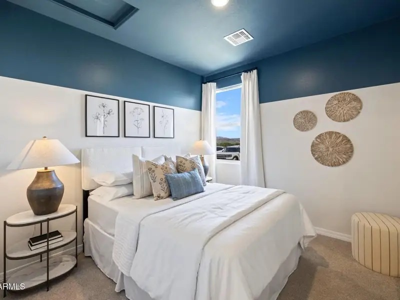 Furnished interior view inside a new home in Vineyards at Cottonwood, Cottonwood (Image 9).