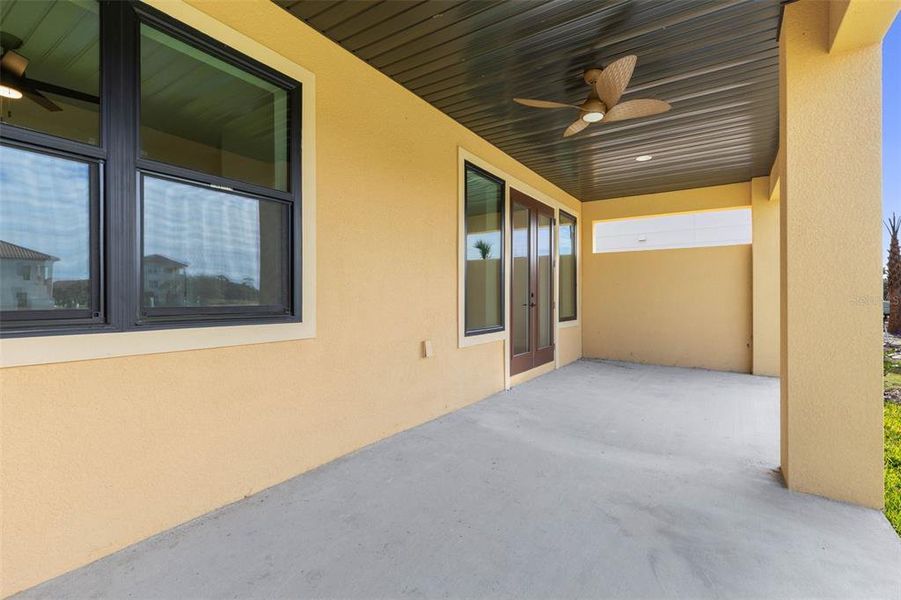 Exterior details and patio area of a home in , Palm Coast (Image 35).
