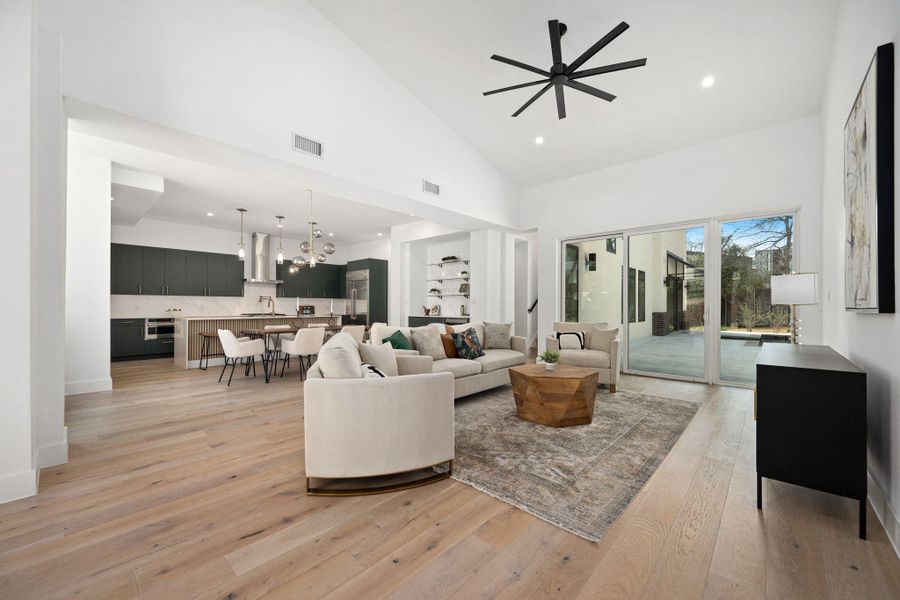 Furnished interior view inside a new home in , Austin (Image 4).