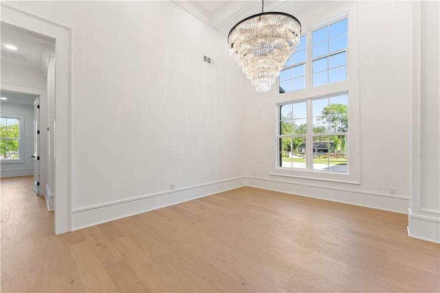 Spacious, unfurnished interior of a new home in , Monroe (Image 38).