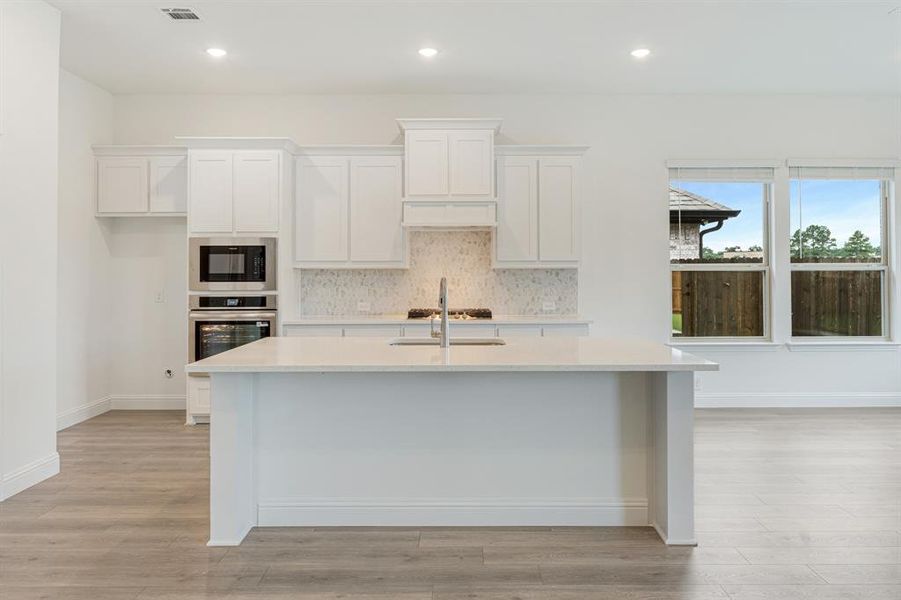 Furnished interior view inside a new home in East Oak Creek, Commerce (Image 7).