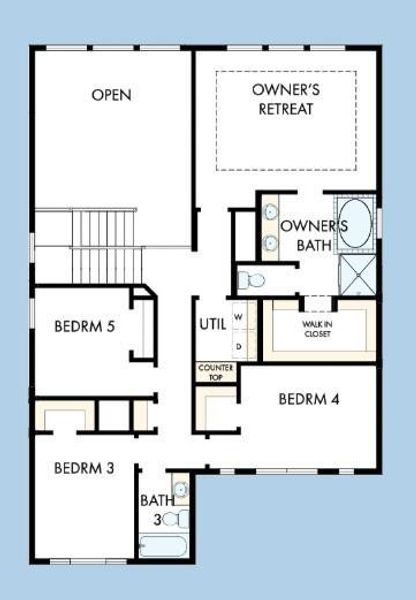 The success of a floor plan is the way you can move through it…You’ll be amazed at how well this home lives…We call it traffic patterns.