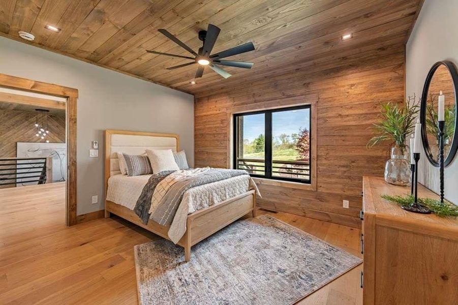 Furnished interior view inside a new home in , Blue Ridge (Image 40).