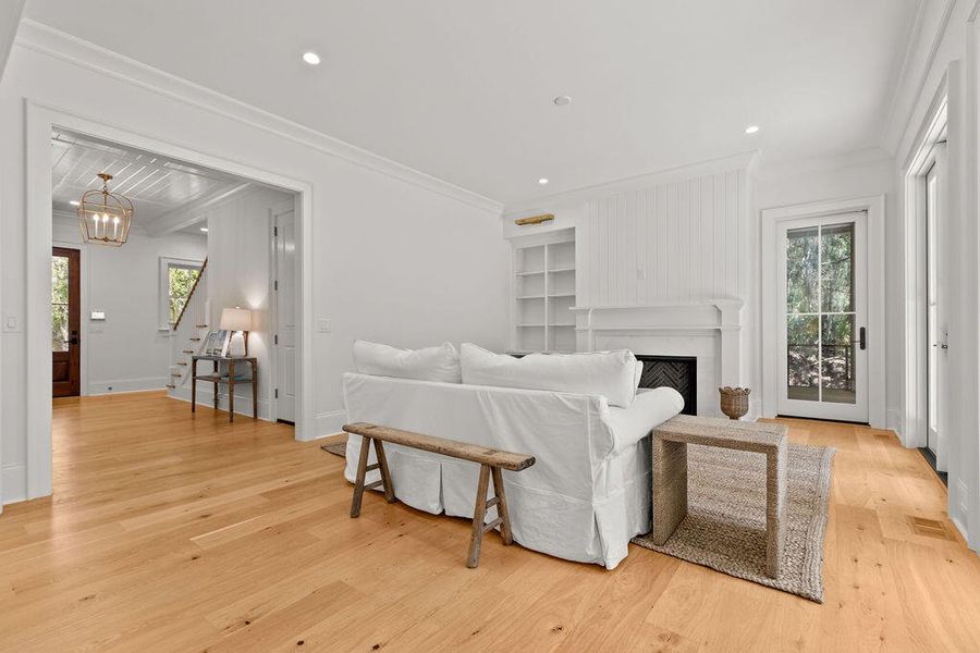 Furnished interior view inside a new home in , Seabrook Island (Image 8).