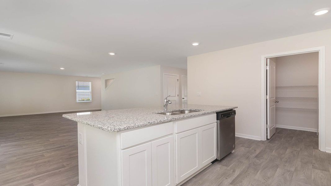 Furnished interior view inside a new home in Heritage Crossing, Conway (Image 6).