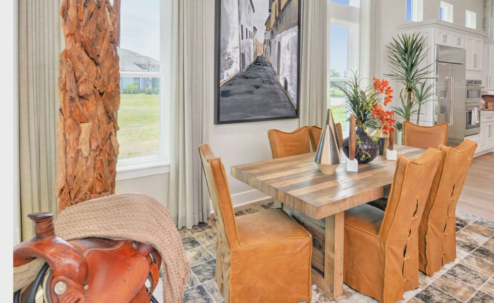 Furnished interior view inside a new home in The Conservatory at Hammock Beach, Palm Coast (Image 12).