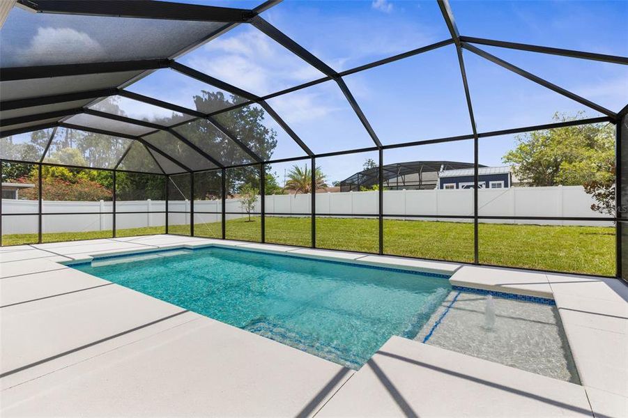 Exterior details and patio area of a home in , Palm Coast (Image 36). Exterior details and patio area of a home in , Palm Coast (Image 36).