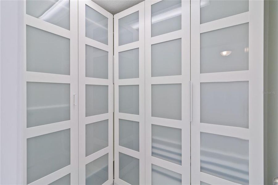 Master Closet complete with Organizer