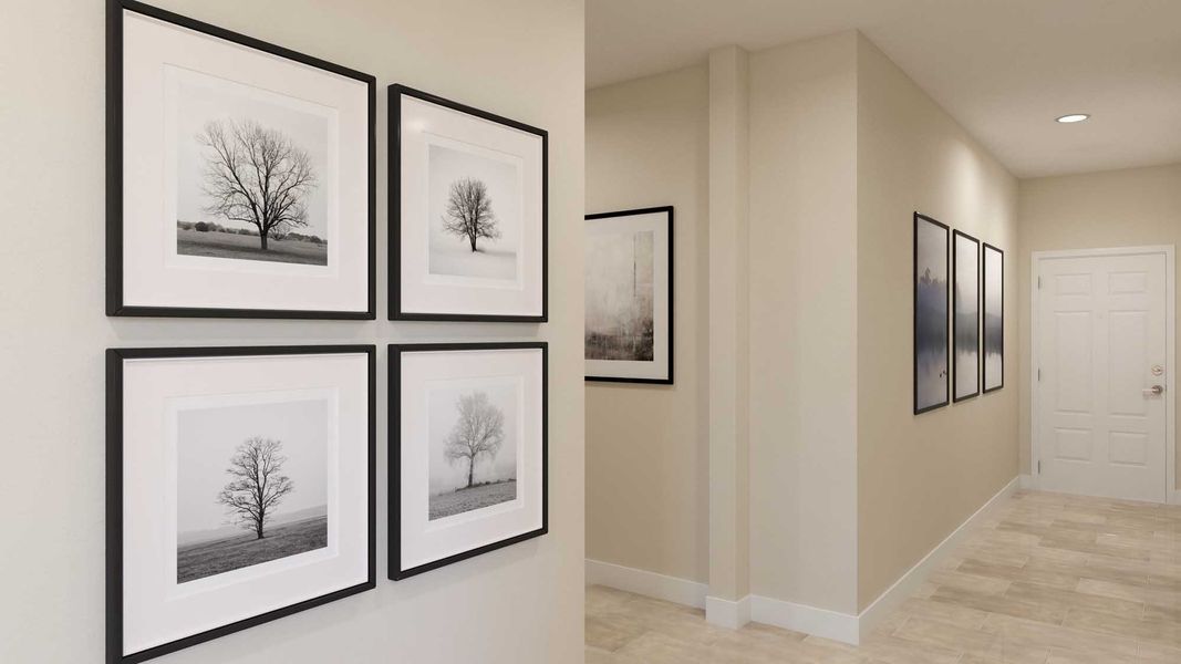 Front Door Hallway | Grand | Sunrise - Canyon Series | Surprise, AZ | Landsea Homes