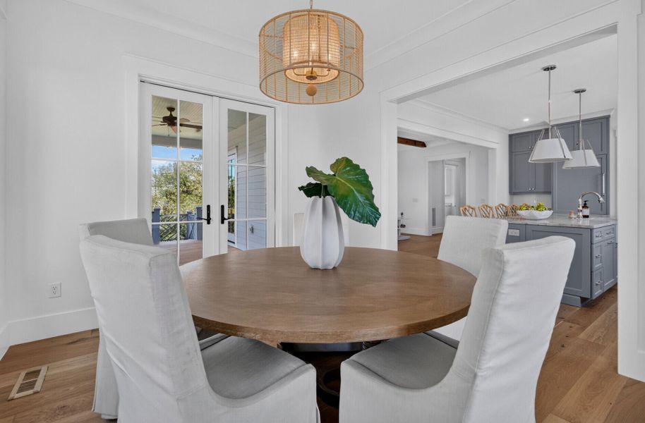 Furnished interior view inside a new home in , Johns Island (Image 11).