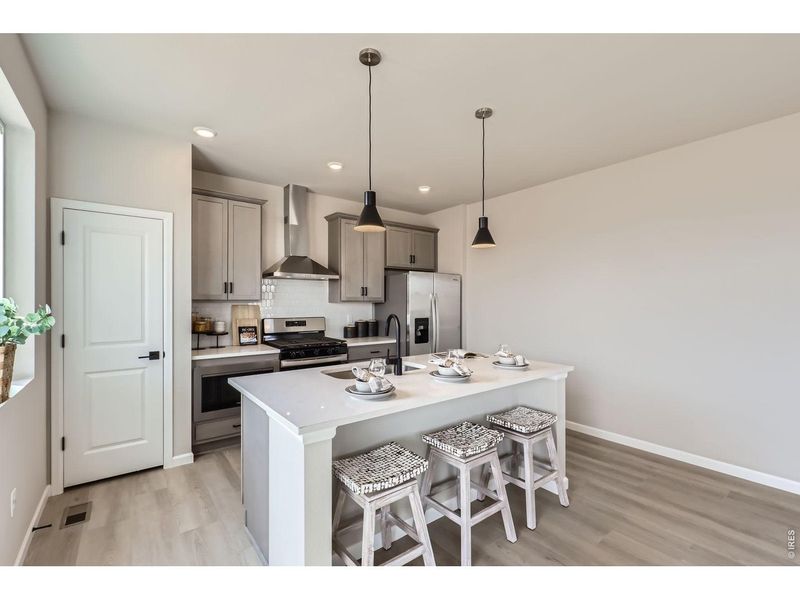 Furnished interior view inside a new home in Country Club Reserve, Fort Collins (Image 5).