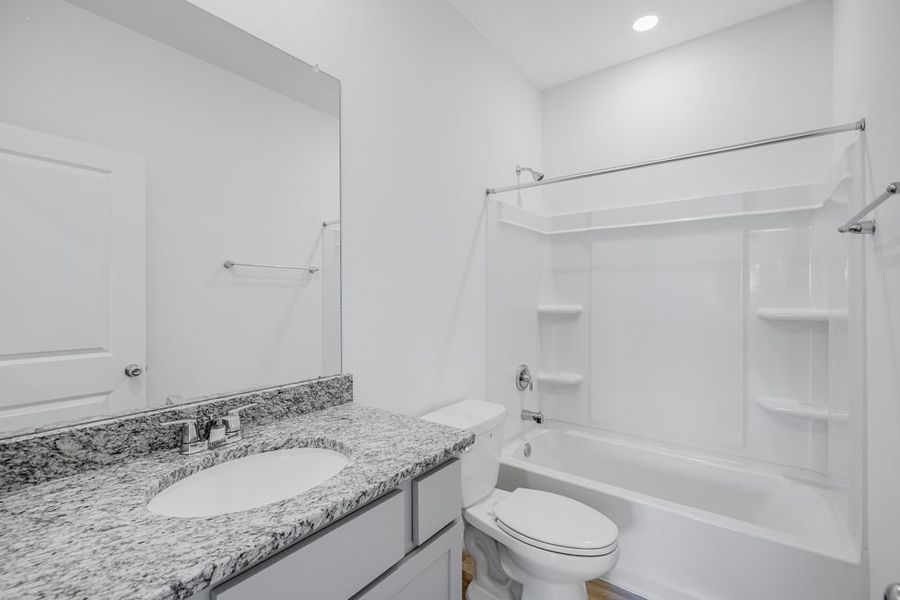 Furnished interior view inside a new home in Brookewater 45s, Rosenberg (Image 6).