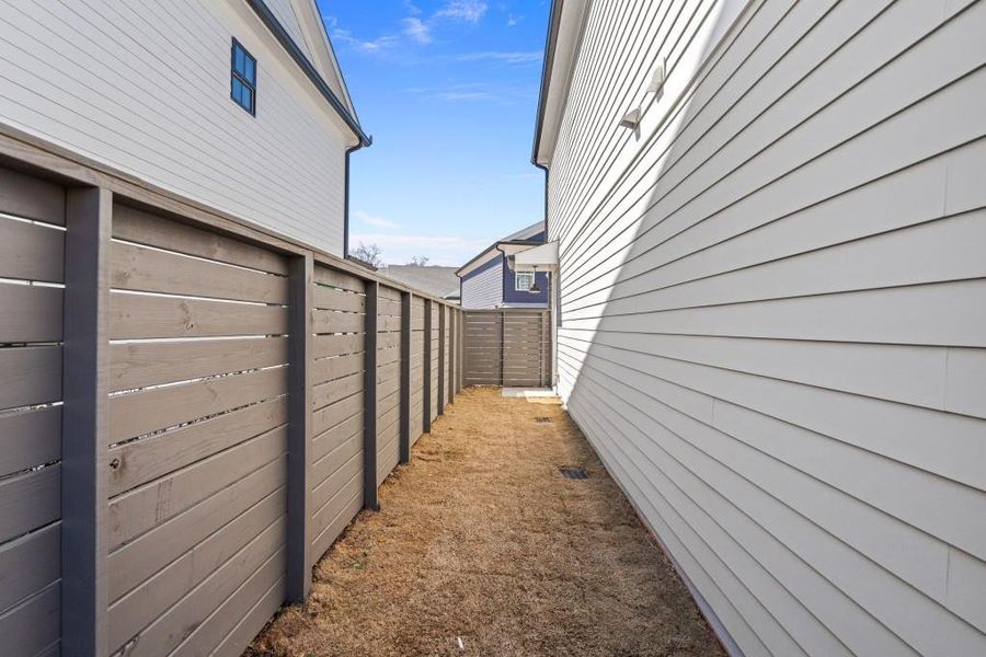 Exterior details and patio area of a home in Harmony, Auburn (Image 23).