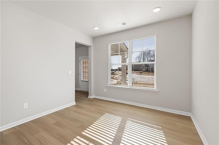 Spacious, unfurnished interior of a new home in Highland Park, Stonecrest (Image 8). Spacious, unfurnished interior of a new home in Highland Park, Stonecrest (Image 8).