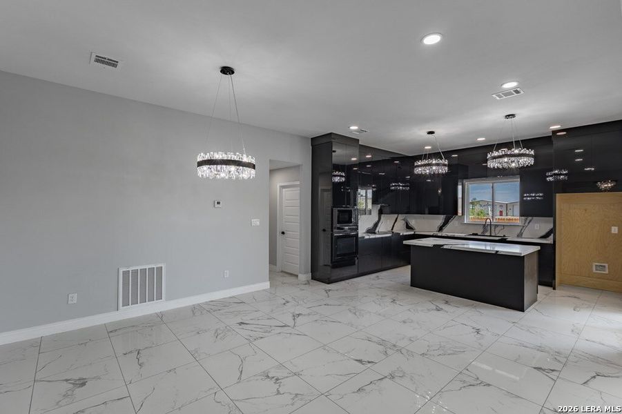 Furnished interior view inside a new home in , Harlingen (Image 7).
