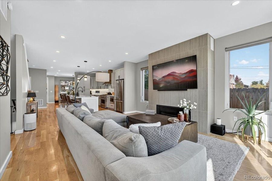 Furnished interior view inside a new home in , Denver (Image 14).