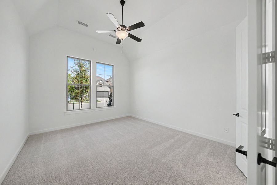 Spacious, unfurnished interior of a new home in Light Farms Brenham - 40' Lots, Celina (Image 25).