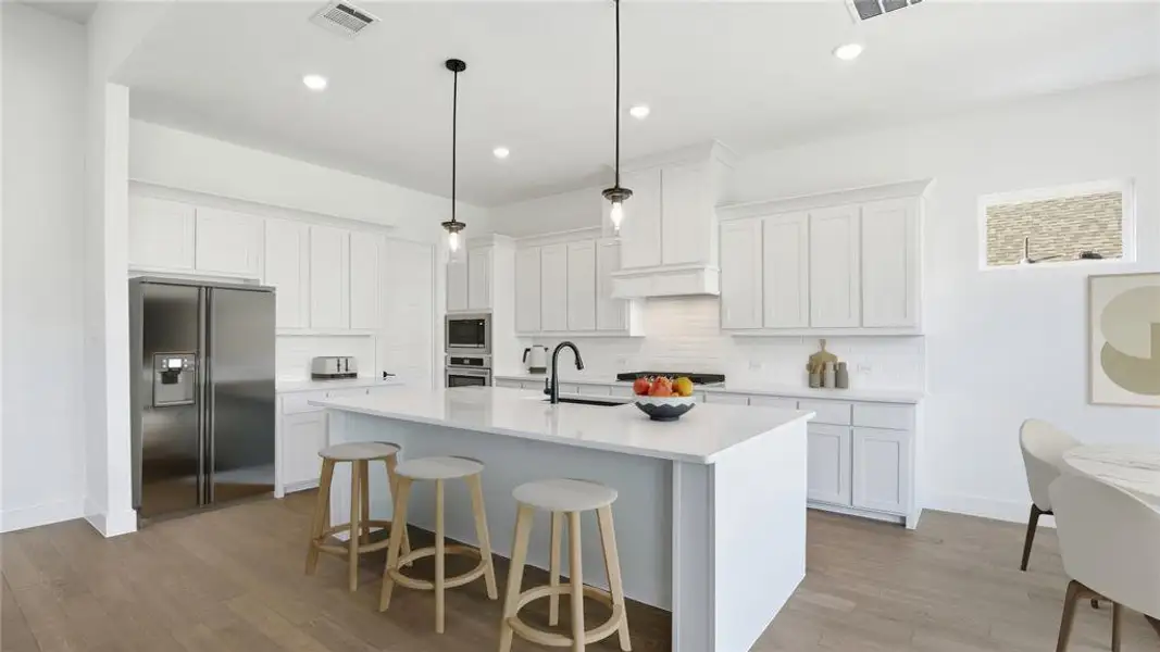 Furnished interior view inside a new home in , Fort Worth (Image 4).