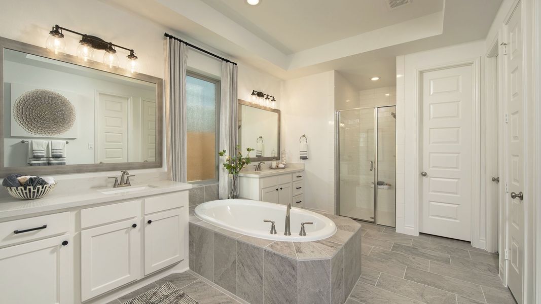 Representative furnished interior of a home built from the 3650W by Perry Homes in Revera, Rosenberg (Image 9). Representative furnished interior of a home built from the 3650W by Perry Homes in Revera, Rosenberg (Image 9).