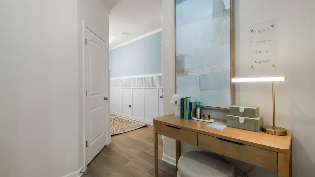 Representative furnished interior of a home built from the Luca by DRB Homes in McAvoy at Eagles Landing, Stockbridge (Image 6).