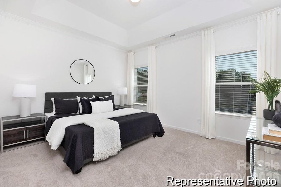 Furnished interior view inside a new home in Beaver Creek, Statesville (Image 7).