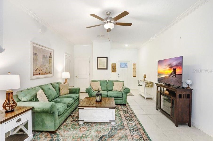 Furnished interior view inside a new home in , Zephyrhills (Image 7).