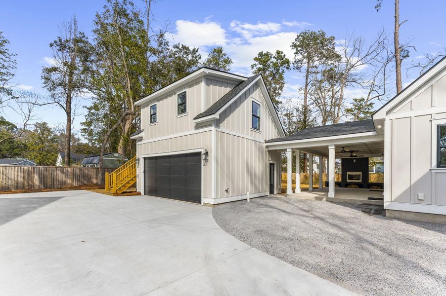 Front exterior of a new home in , Summerville, SC, highlighting curb appeal (Image 45).