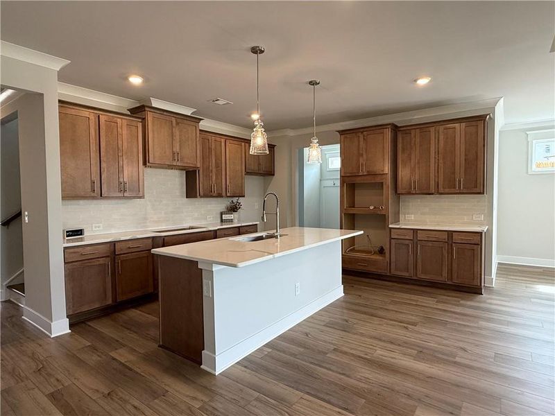 Furnished interior view inside a new home in Ponderosa Farms Reserve, Gainesville (Image 14).