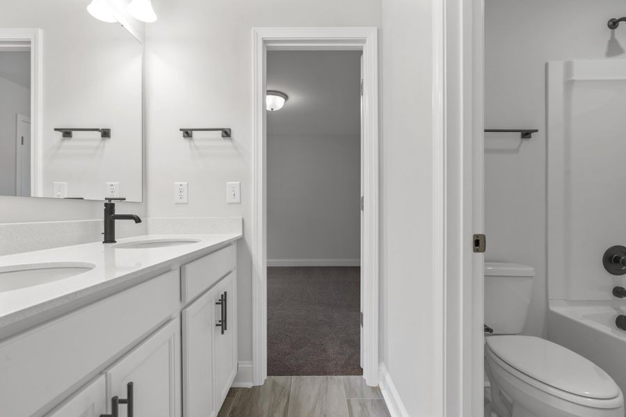Furnished interior view inside a new home in Wildcat Chase, Summerville (Image 12).