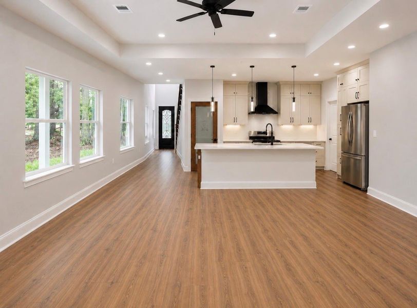 Spacious, unfurnished interior of a new home in , Coldspring (Image 15). Spacious, unfurnished interior of a new home in , Coldspring (Image 15).