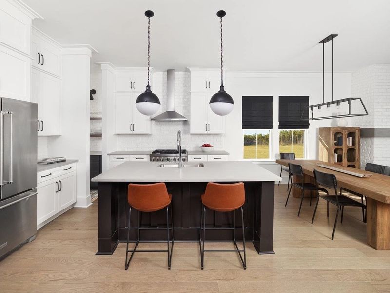 Representative furnished interior of a home built from the Witherbee by Ashton Woods in Midtown at Nexton, Summerville (Image 7).