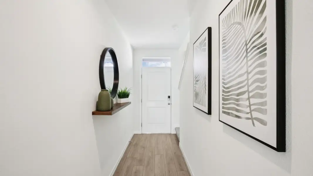 Furnished interior view inside a new home in Towns at Woodsdale, Wesley Chapel (Image 6).